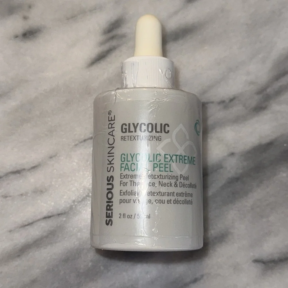 New Sealed Serious Skincare Glycolic Retexturizing Extreme Facial Peel